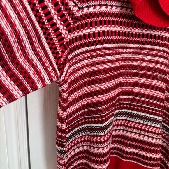 LANE BRYANT COWL NECK SWEATER. SIZE 18-20 LONG SLEEVE HOLIDAY COZY KNIT SWEATER. - Picture 6 of 14